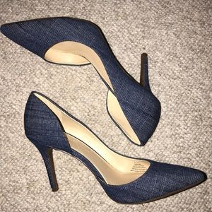 Jessica Simpson Denim Heels
